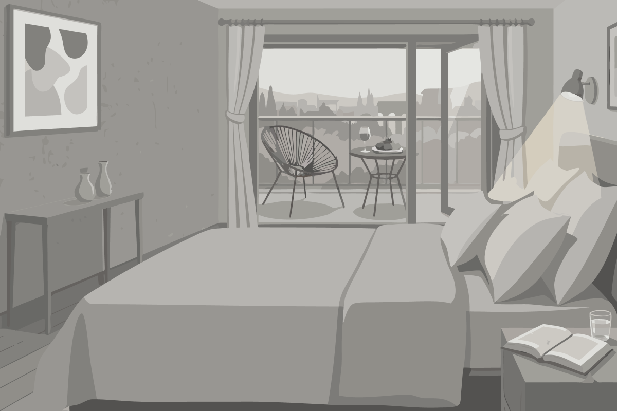 Twin Room with Terrace